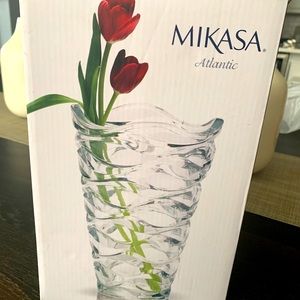 Mikasa Crystal Vase